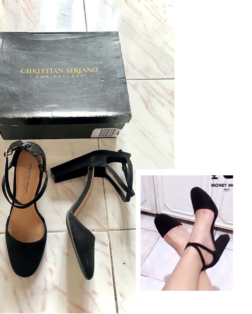Christian siriano for payless black heels hotsell