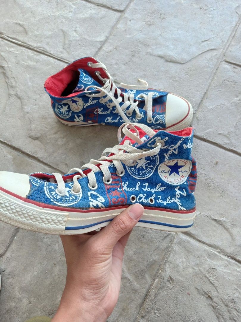 converse with chuck writing