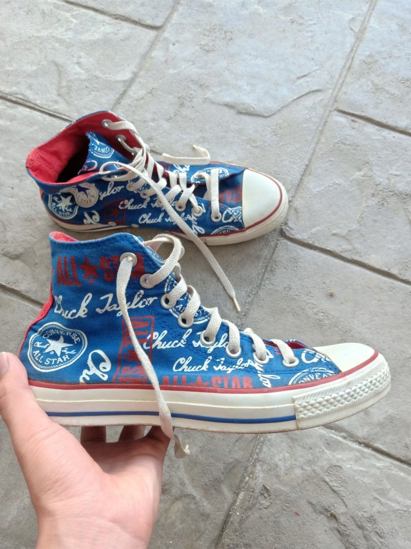 converse with chuck writing