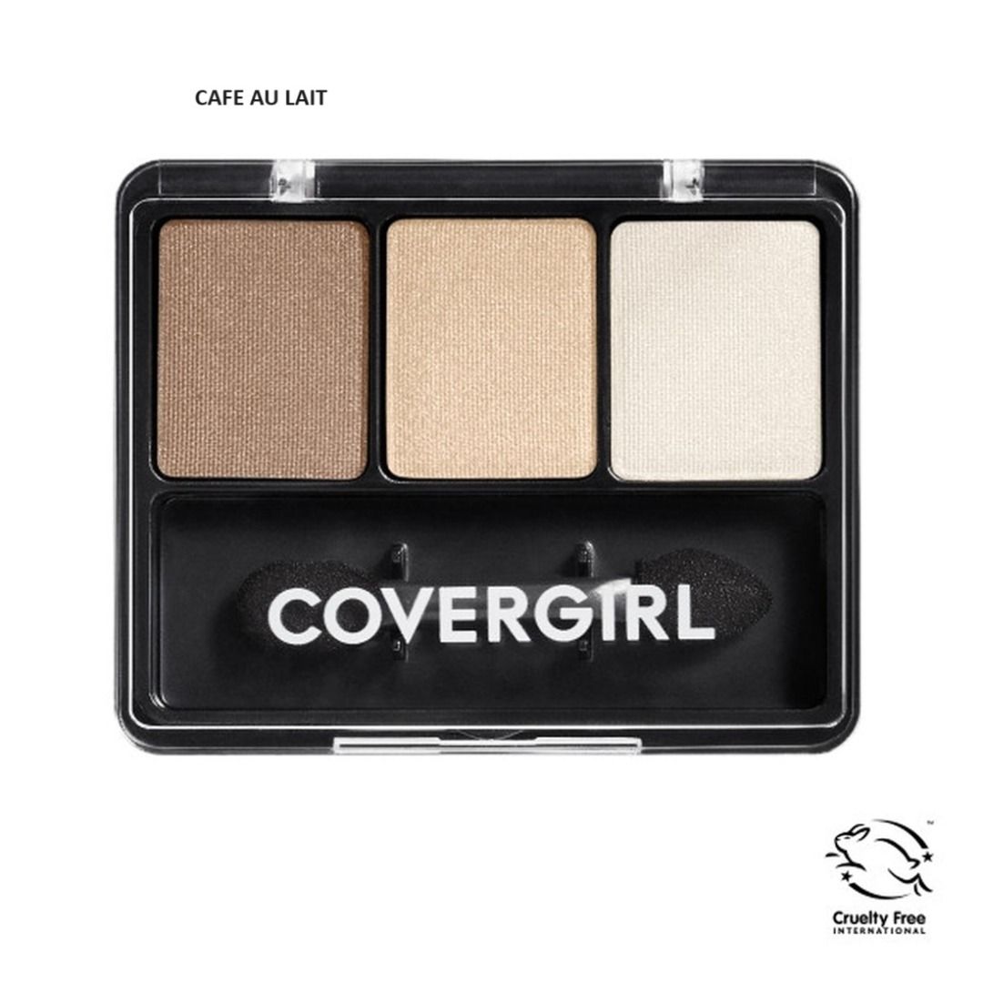 CoverGirl Eyeshadow 4 Palette (Category: Makeup) located in Pasig City. Submitted by linustindahan (Listing ID 1283180261, Image 3). Description: BLENDS EASILY - The silky-sheer formula is easy to blend and buildable for perfect natural eyeshadow looks | SILKY SHEER FORMULA - Goes on smooth and stays put, so you can wear it alone or layer it with your favorite eyeshadow | DOUBLE ENDED APPLICATOR - The dual foam applicators have spongy tips for ea