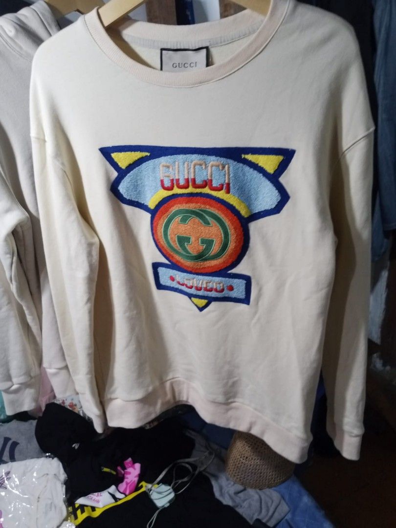 Gucci 80s patch sweater store