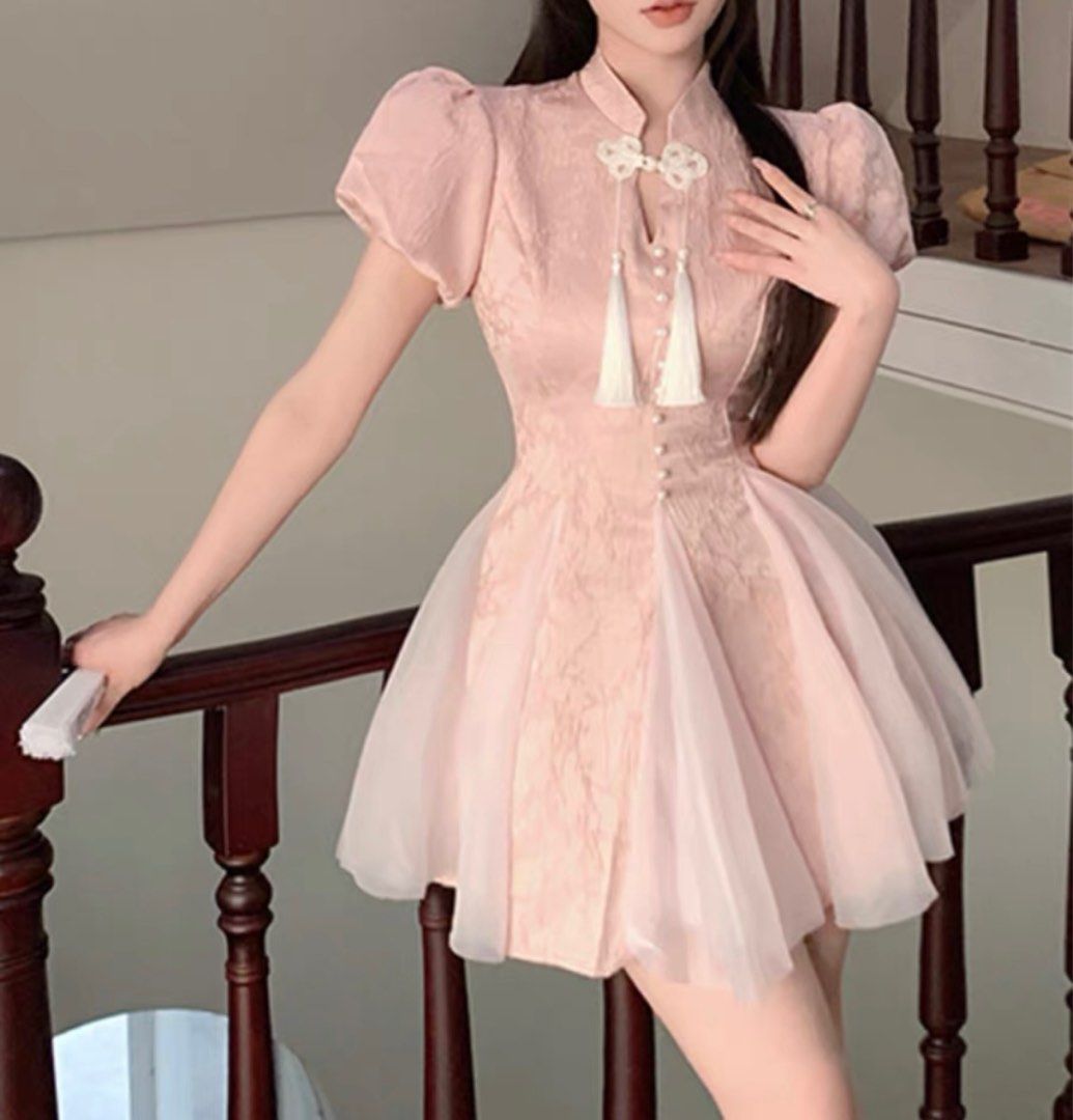 ULZZANG GIRL PINK DRESS | Pretty dresses, Old fashion dresses, Lolita  fashion