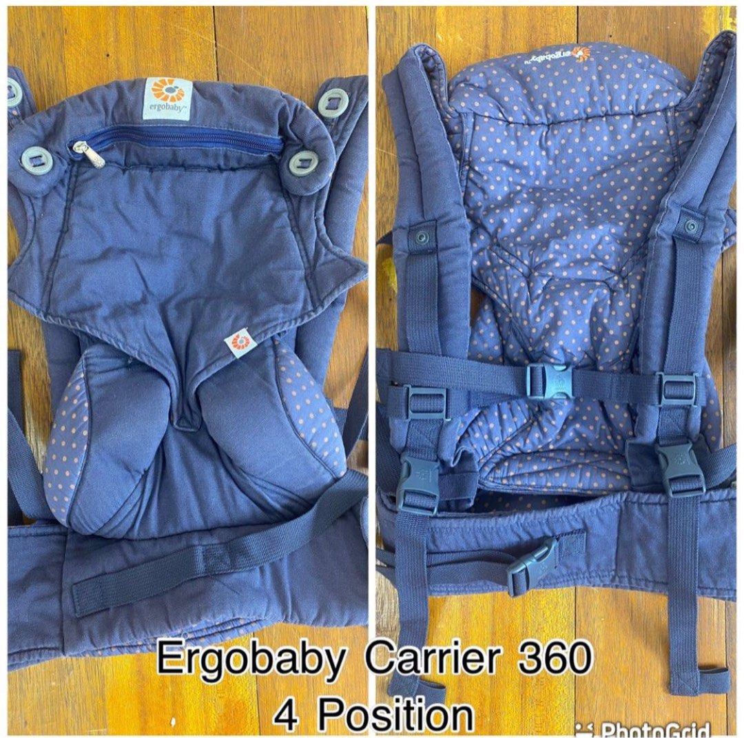 Ergo baby 4 position 360 hotsell dusty blue carrier