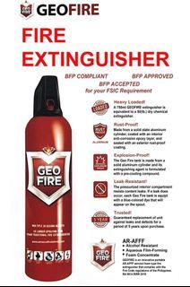 Fire Extinguisher 750ml