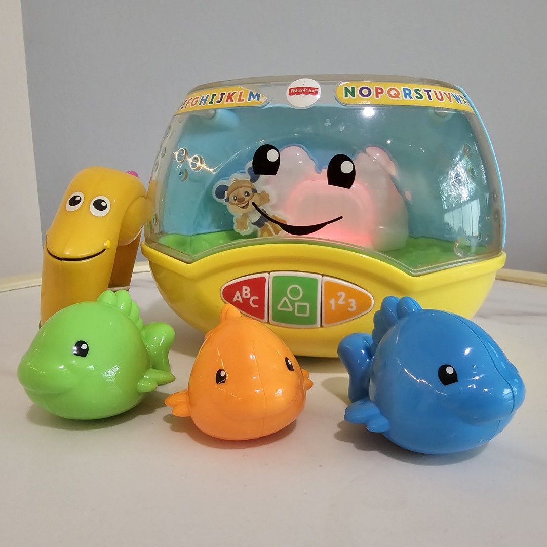 NEW Fisher Price BABY Laugh & Learn Fishbowl Interactive Toy