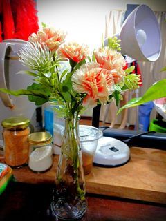 Flower and vase decor