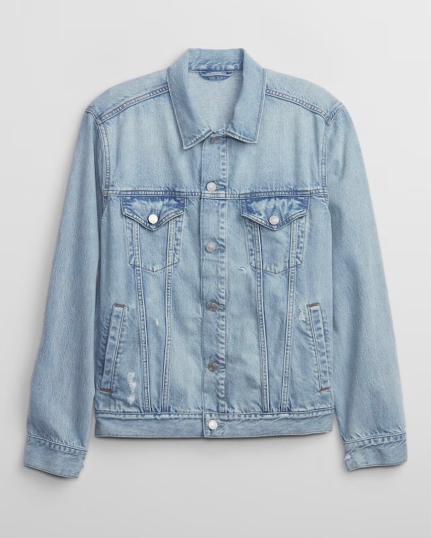 GAP Denim Jacket Men s Fashion Coats Jackets and Outerwear on