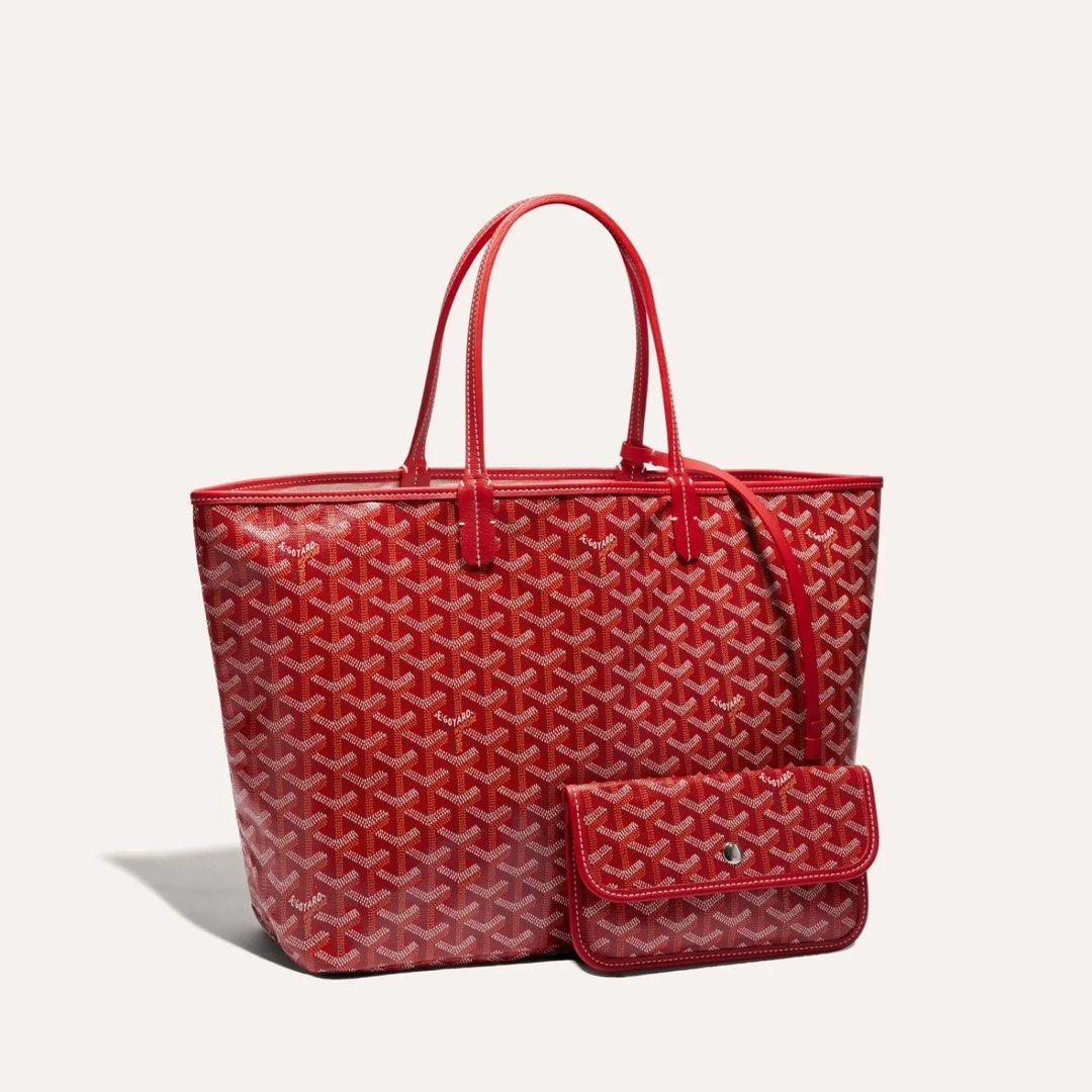 Goyard PM Saint Louis Red Luxury Bags Wallets on Carousell