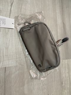 GRAY Lululemon Everywhere Belt Bag 1L Sports Waistpack Multi Functional Zipper Multi Pocket Fitness
