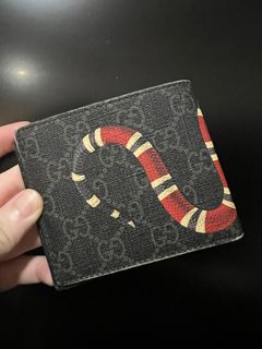Gucci snake wallet real vs sales fake