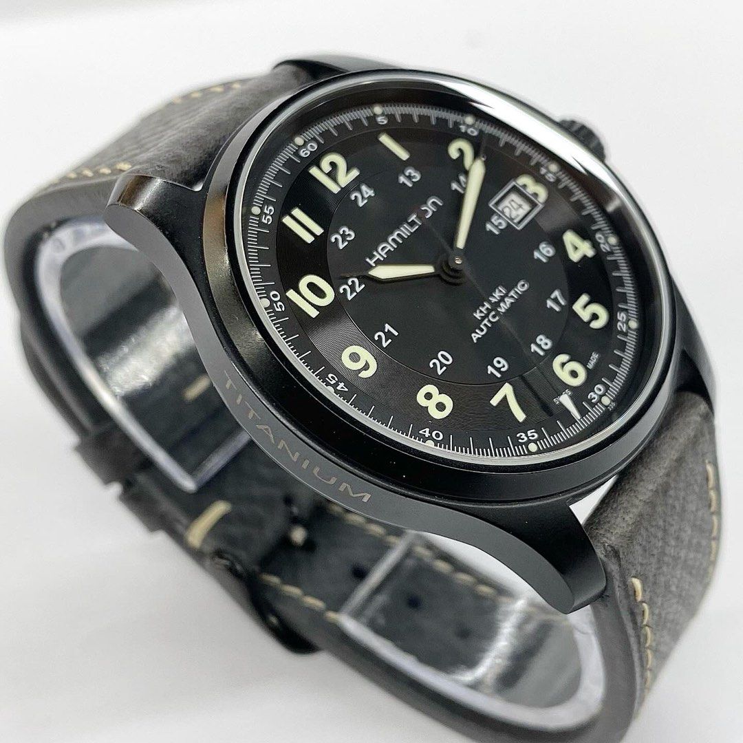 Hamilton Khaki Titanium Jack Ryan Shadow Recruit