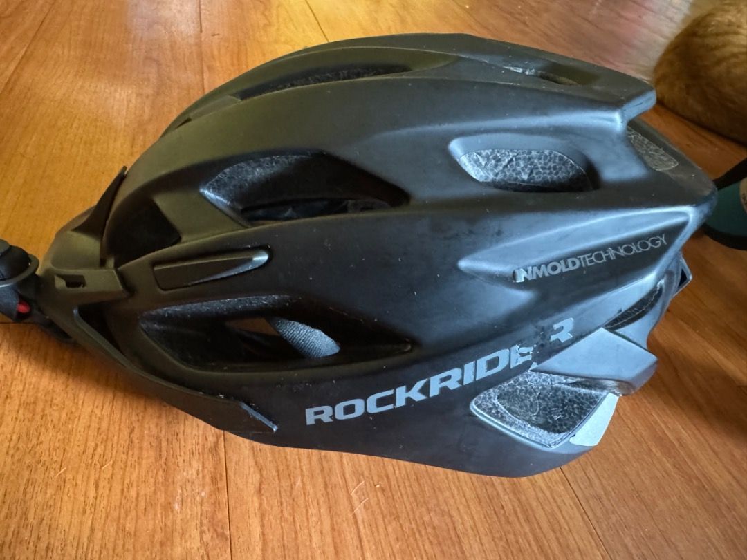 Helmet Basikal Rockrider Sports Equipment Bicycles Parts