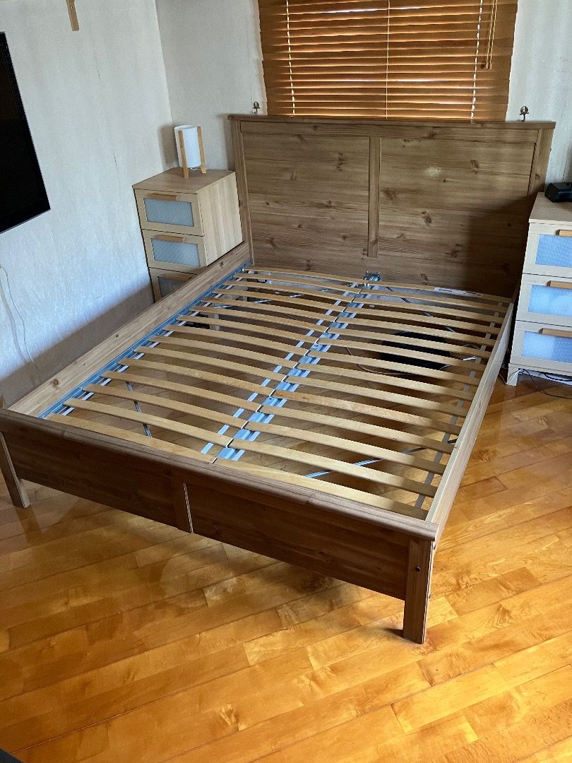 Ikea aspelund store bed frame