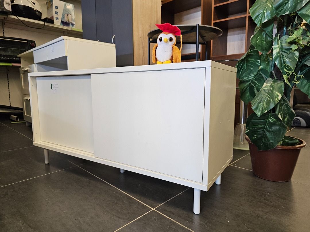 IKEA MACKAPAR Bench with storage compartments white Bangku IKEA MACKAPAR dengan Ruang Simpan Putih 100x51 cm Furniture Home Living Furniture Chairs on Carousell