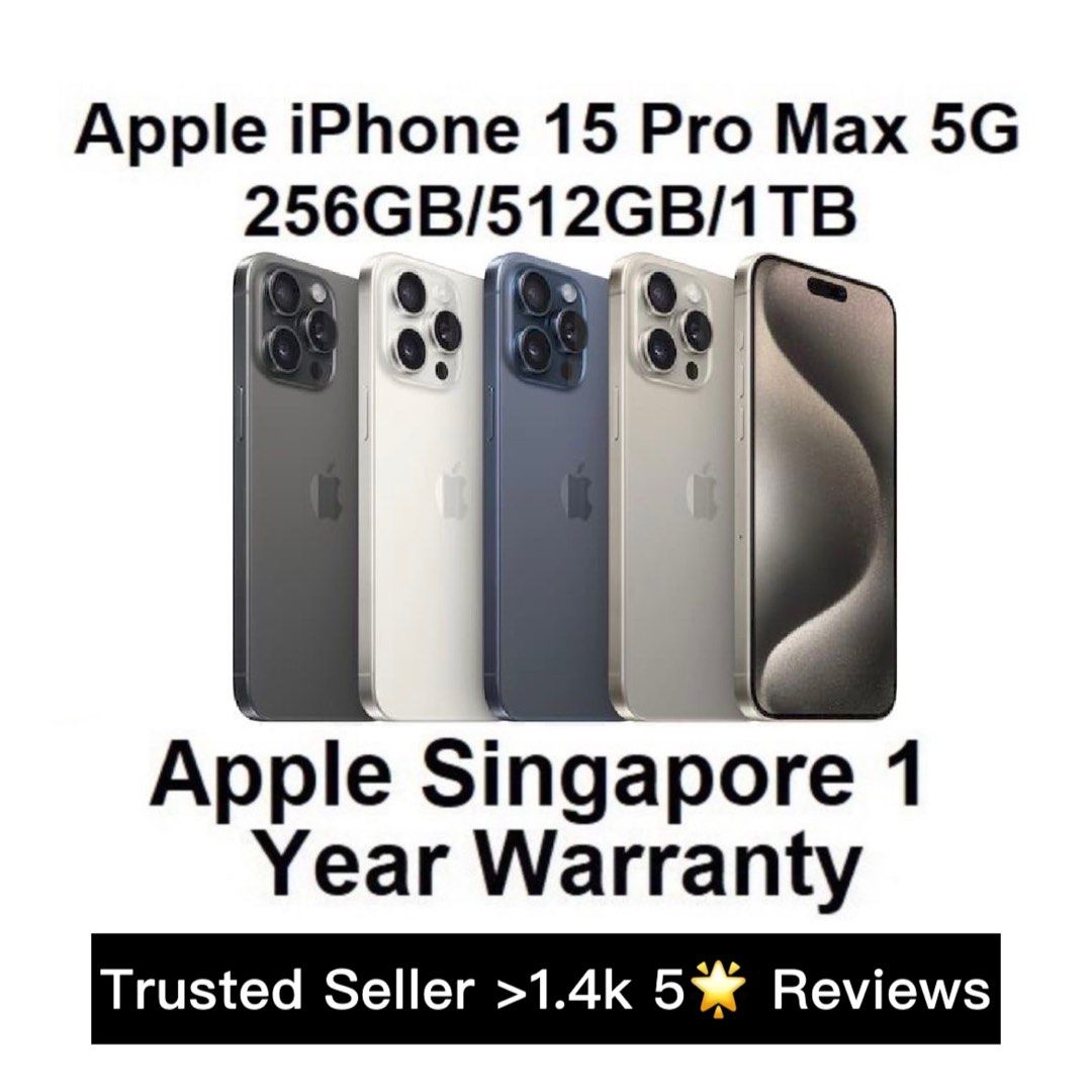 iPhone 15 Pro Black Titanium 256GB, Mobile Phones & Gadgets, Mobile Phones,  iPhone, iPhone 15 Series on Carousell