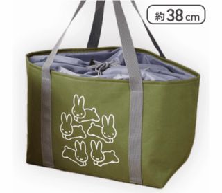 Japan Surplus Miffy Bruna animal thermal market bag or picnic bag