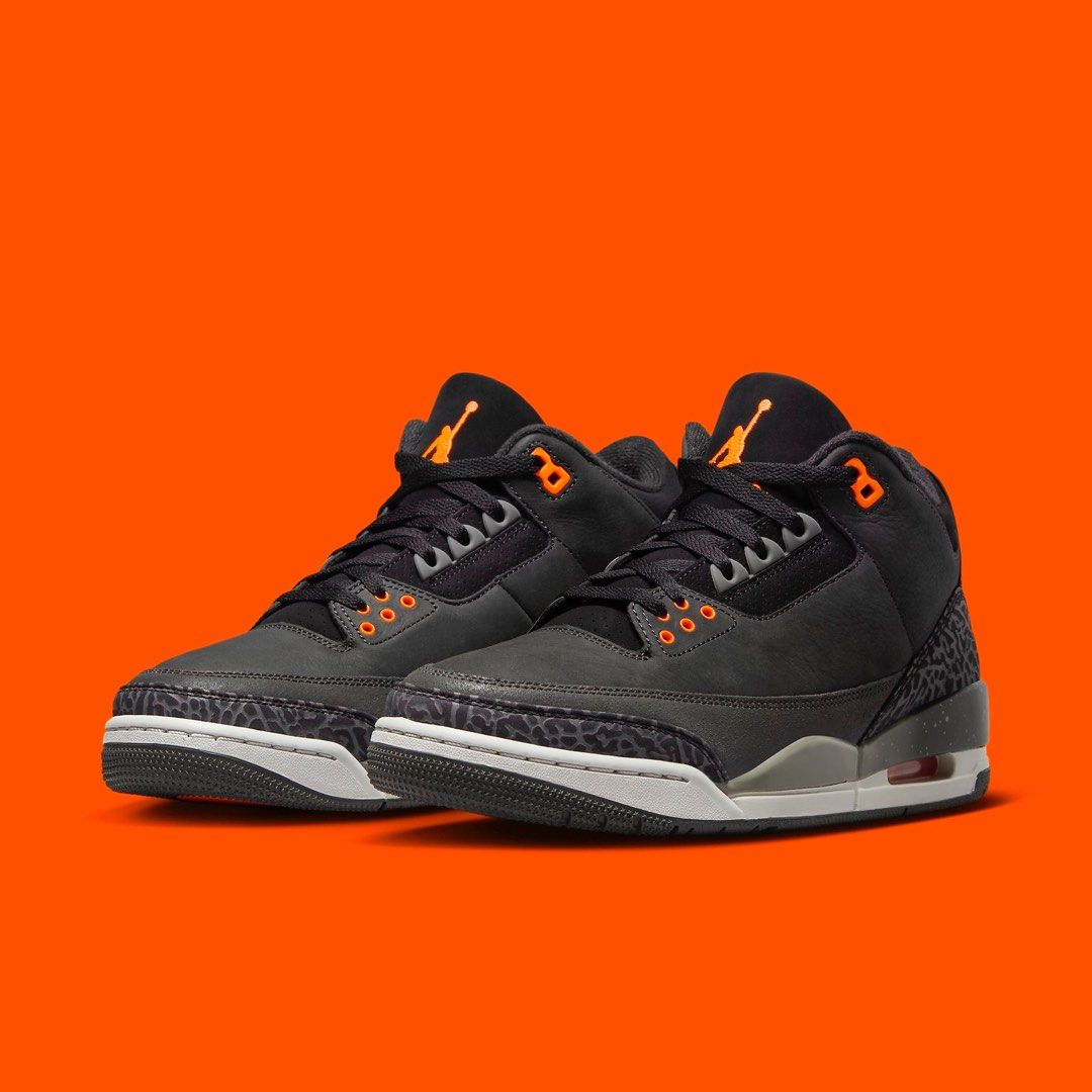 Jordan 3 Retro Fear Pack 2023 Men s Fashion Footwear Sneakers on Carousell