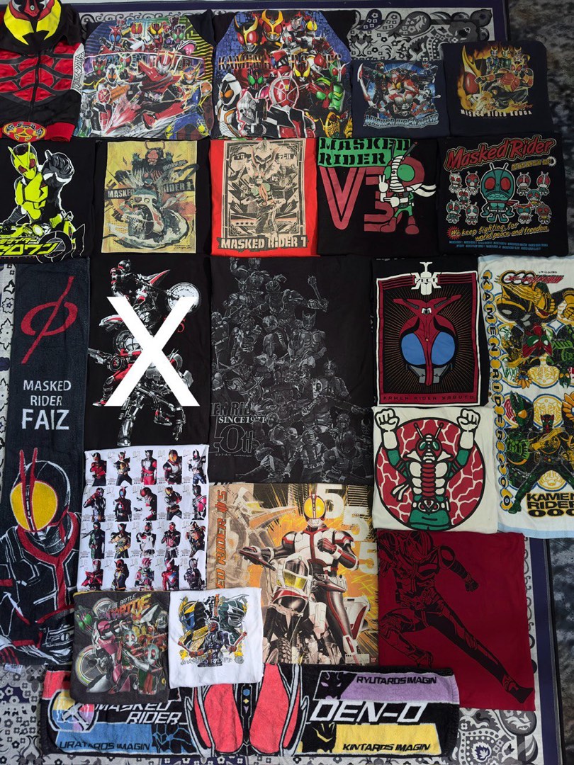 KAMEN RIDER, Men's Fashion, Tops & Sets, Tshirts & Polo Shirts on Carousell