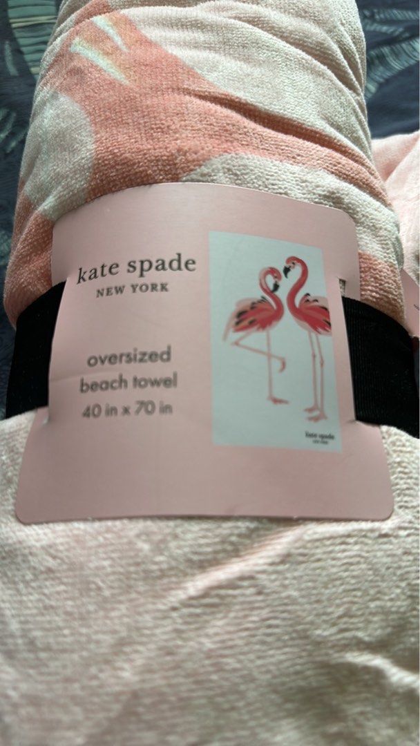 Kate spade sales flamingo beach towel