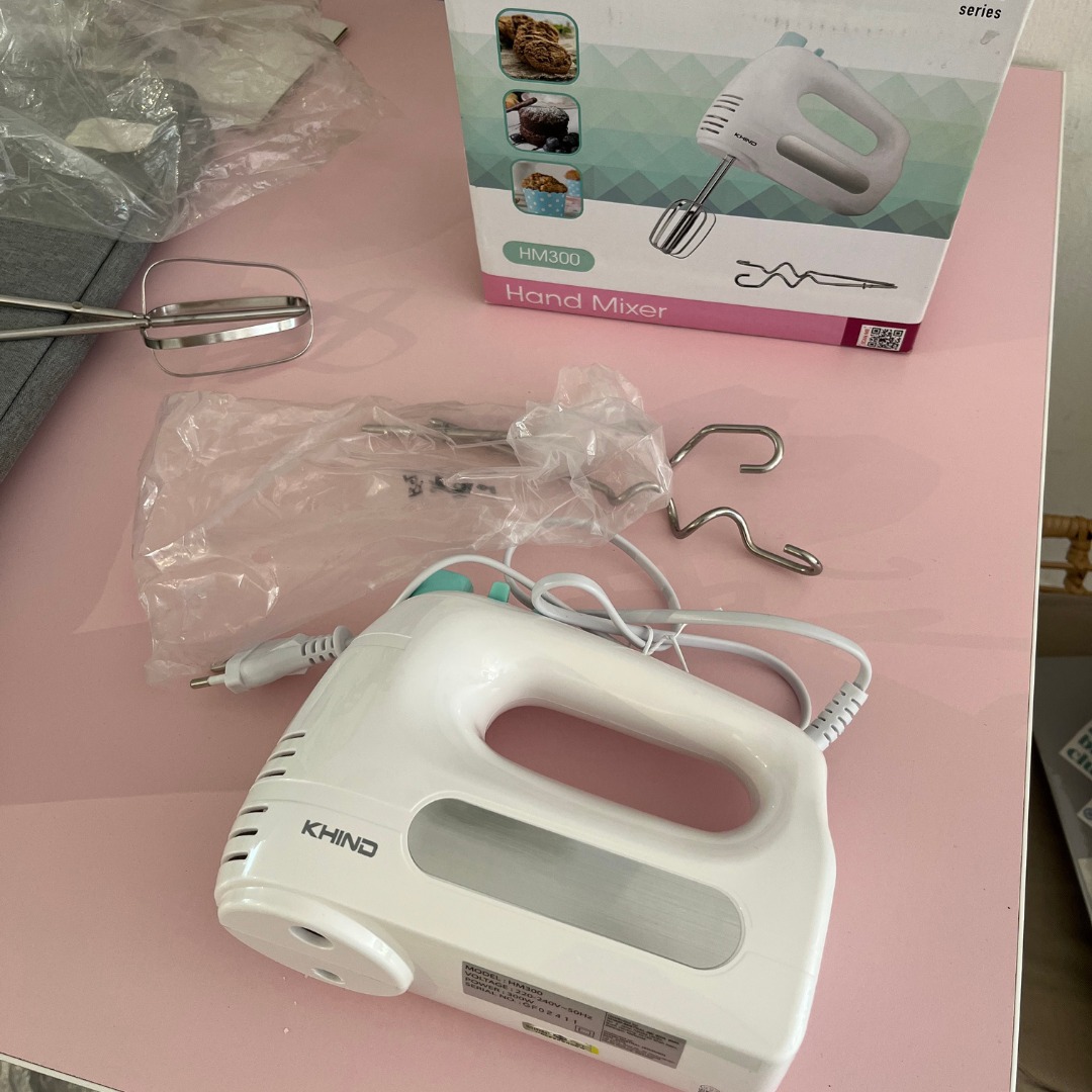 KHIND Hand mixer HM300 Midori Series (Cafe Reno Sales), TV & Home