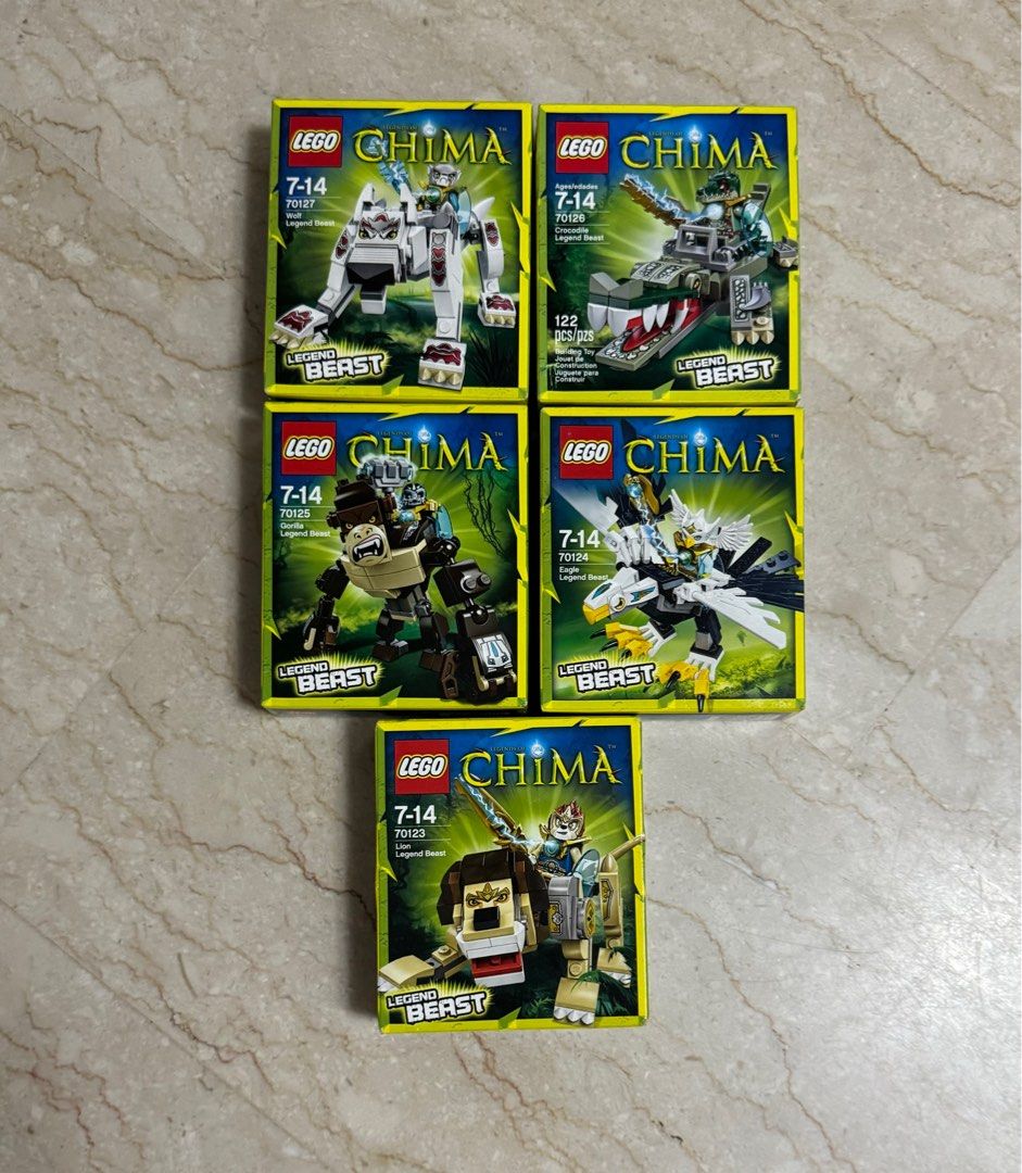 Lego Chima 70123 70124 70125 70126 70127 Hobbies Toys Toys Games on Carousell