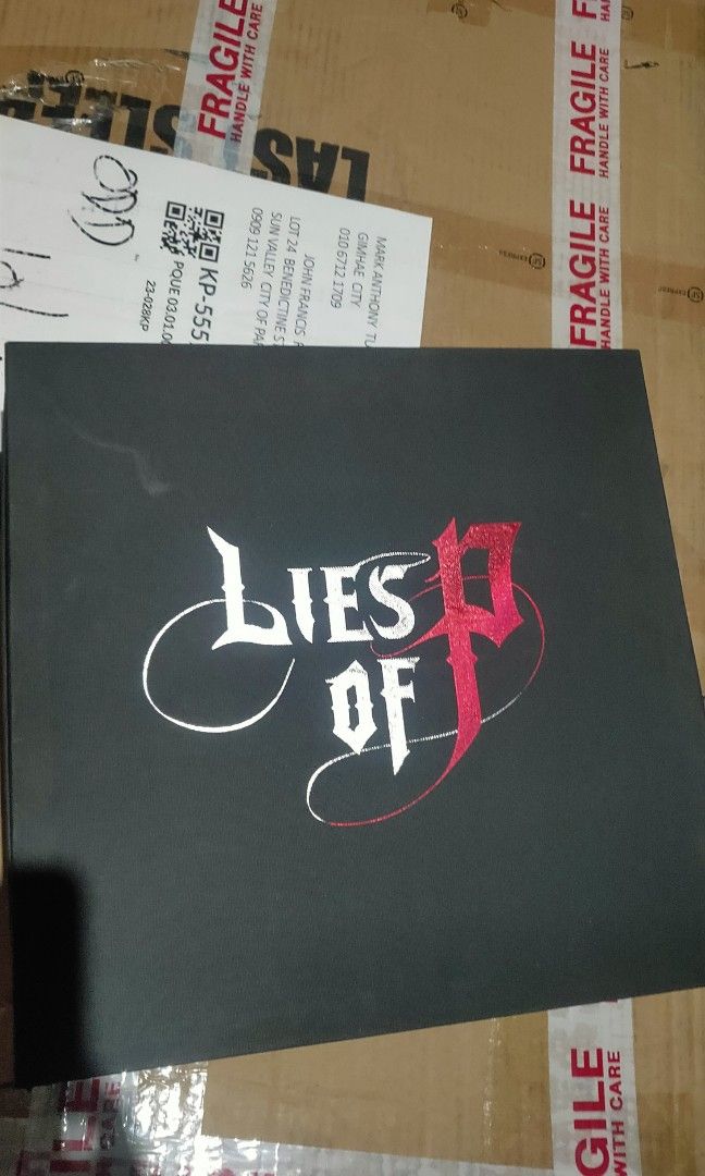 Lies of p (Category: PlayStation) located in Angono. Submitted by mochi3w (Listing ID 1283238201, Image 1). Description: for sale/ trade from 10k to 6000 nalang! lies of p ps5 collectors edition! slight issue lang please check yung last photo the rest mint condition na! pede swap sa multiple switch games! angono rizal pede nman lalamove.