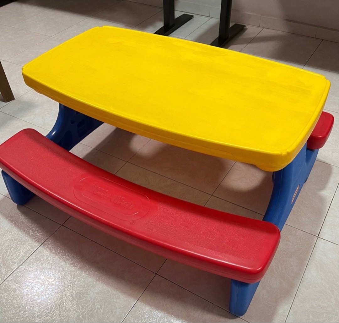 Little tikes sale table and bench