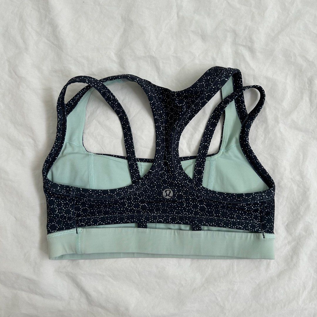 Lululemon patterned sports bra size 4