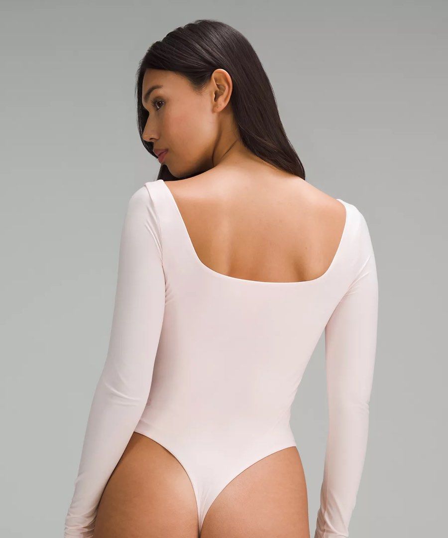 Lululemon Wundermost Ultra-Soft Nulu Asymmetrical Bodysuit