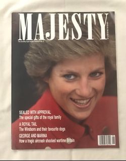 Princess Diana MAJESTY Vol 9, No. 6 Oct 1988