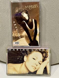 Mariah Carey albums cassette tapes