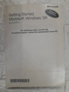 Microsoft Windows 98 with cd and key