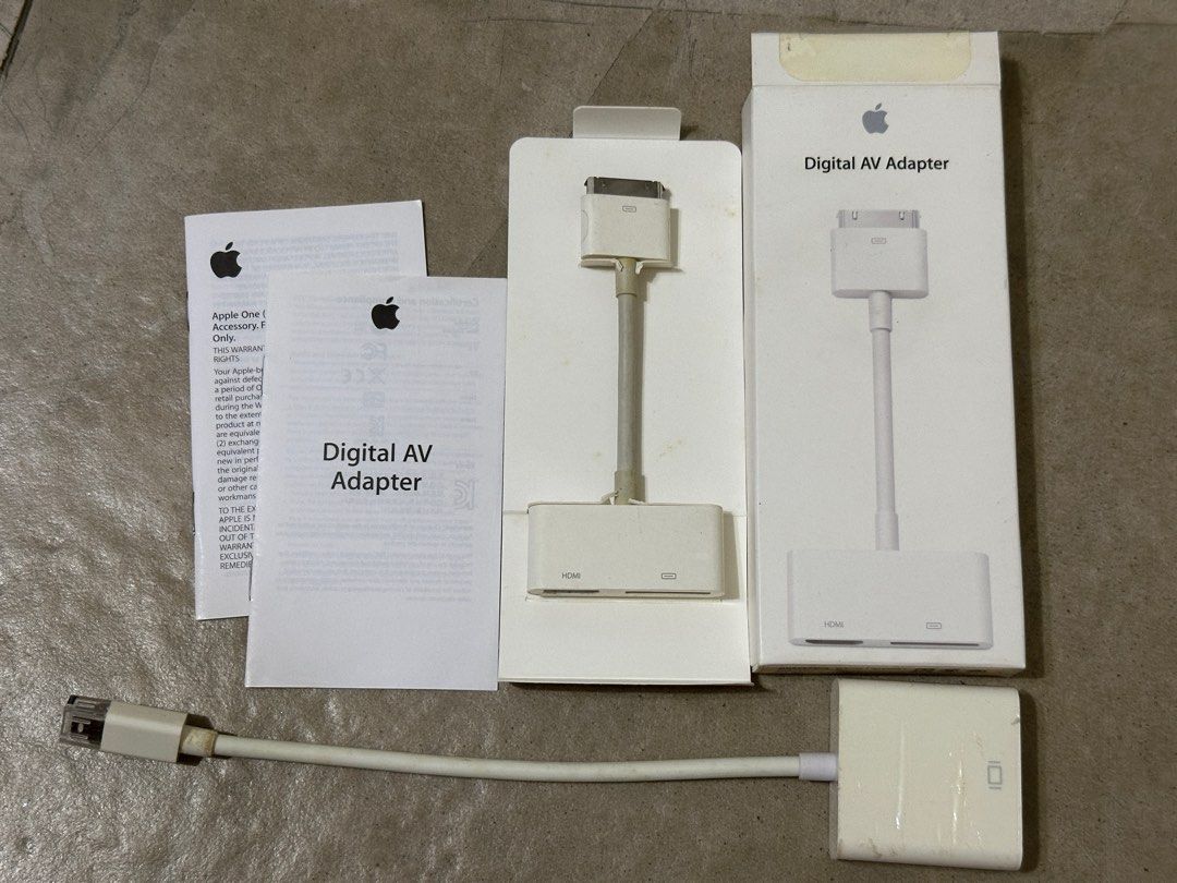 30 pin digital av adapter sales apple