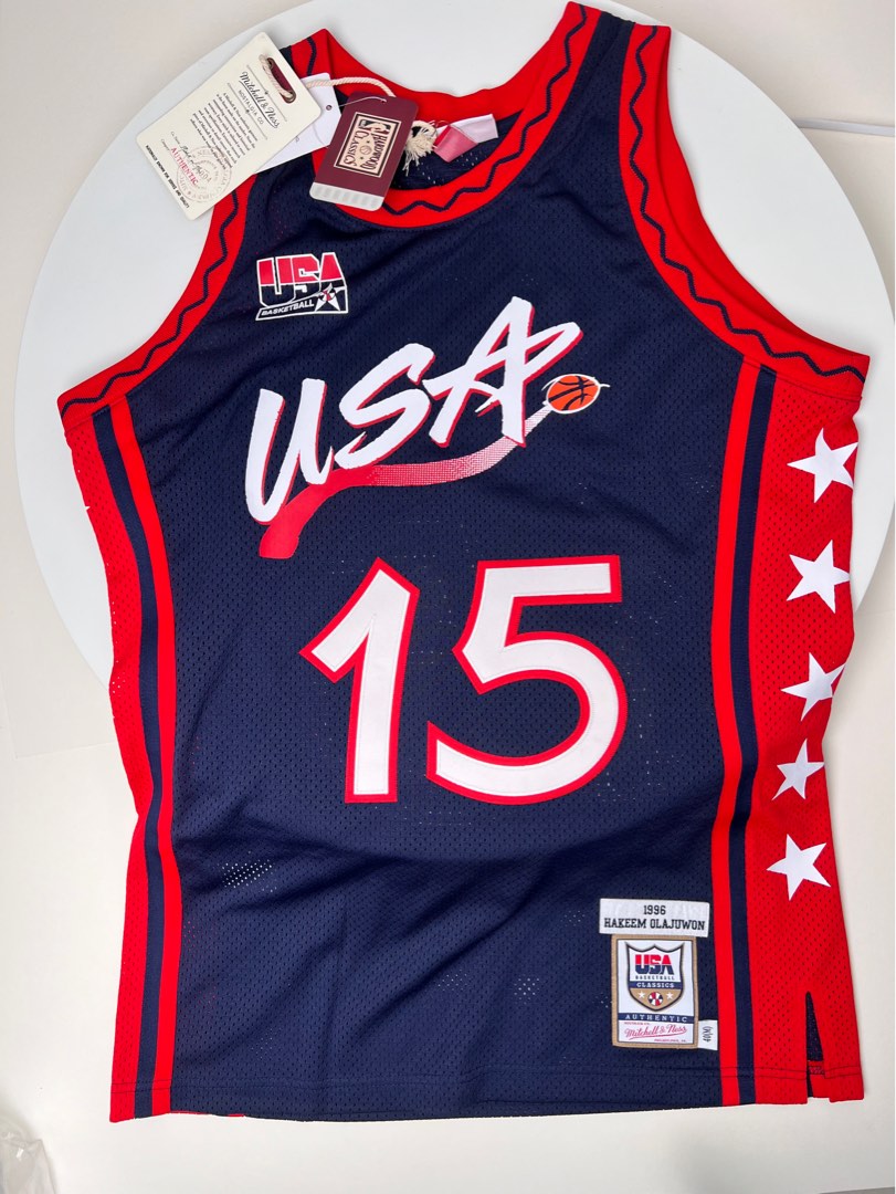 Mitchell and ness olajuwon shop