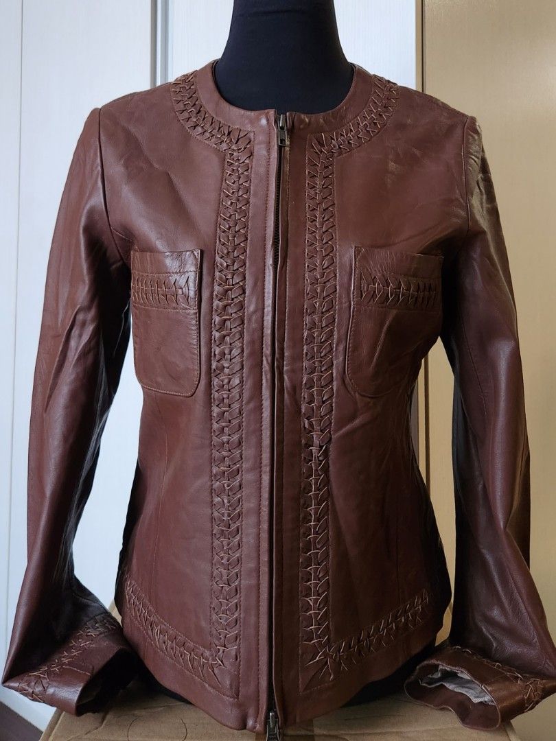 Donna pelle leather jacket store