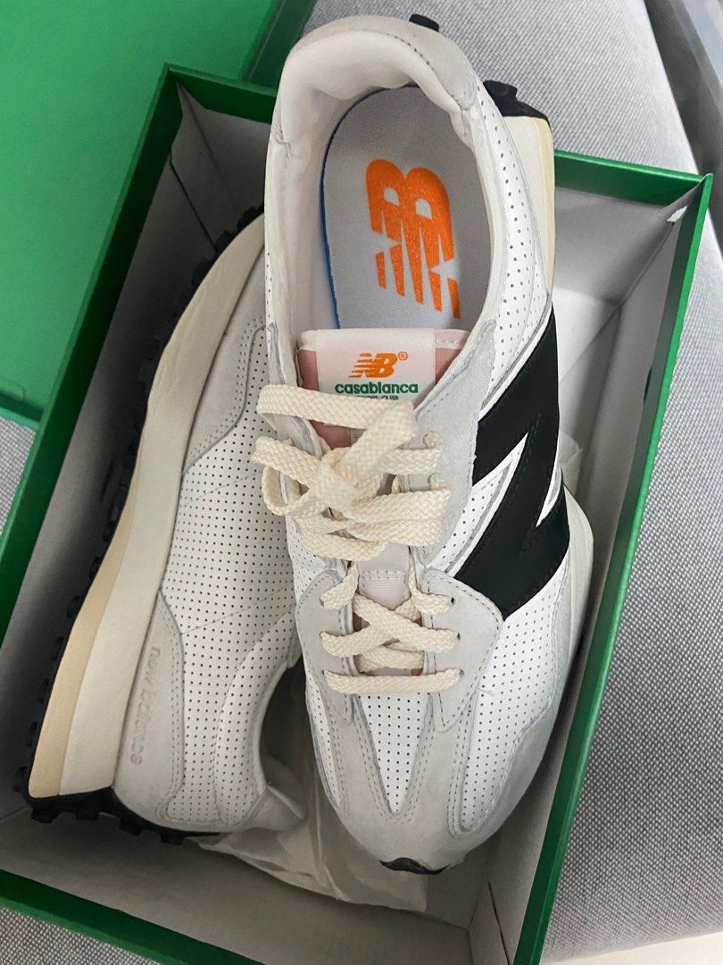 New Balance x Casablanca 327 Men s Fashion Footwear Sneakers on Carousell