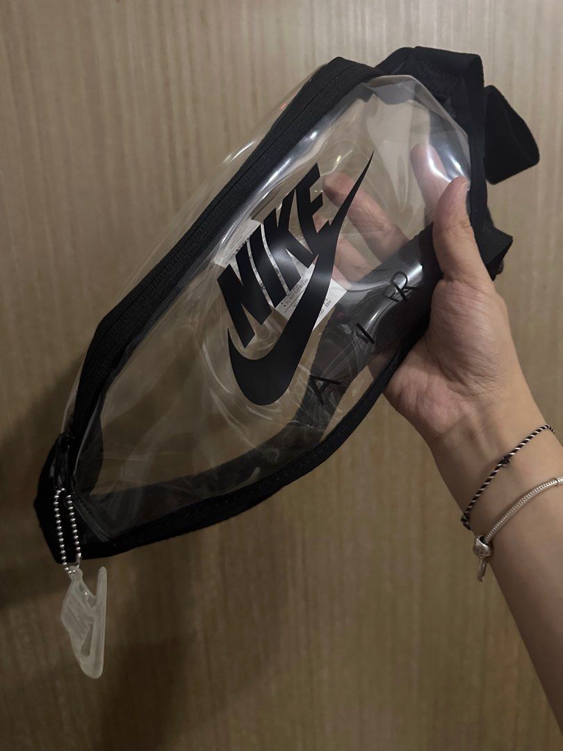 Nike clear fanny pack clearance