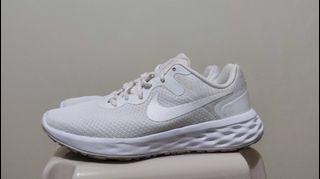 Nike Revolution 6 Triple White Running Shoes