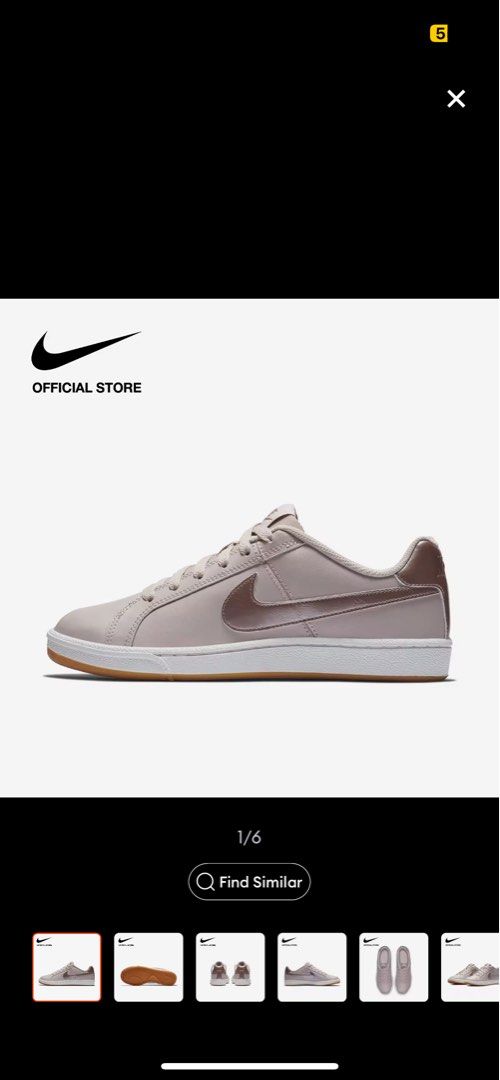 Nike Women s Court Royale Shoes Particle Rose