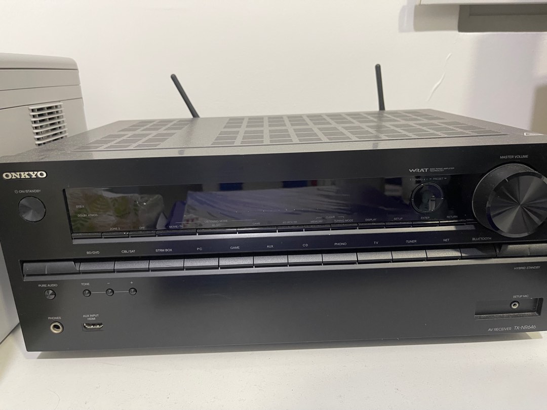 Onkyo TX-NR646, Audio, Soundbars, Speakers & Amplifiers on Carousell