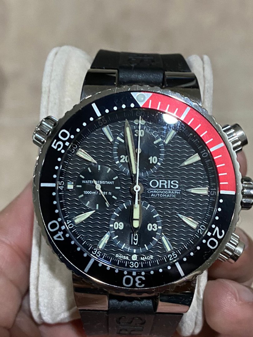 Oris divers titan chronograph top