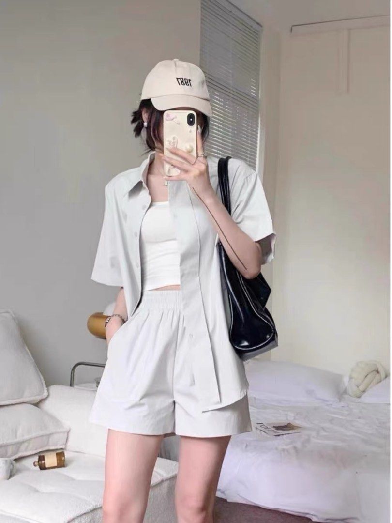 Matching short sleeve on sale shirt and shorts