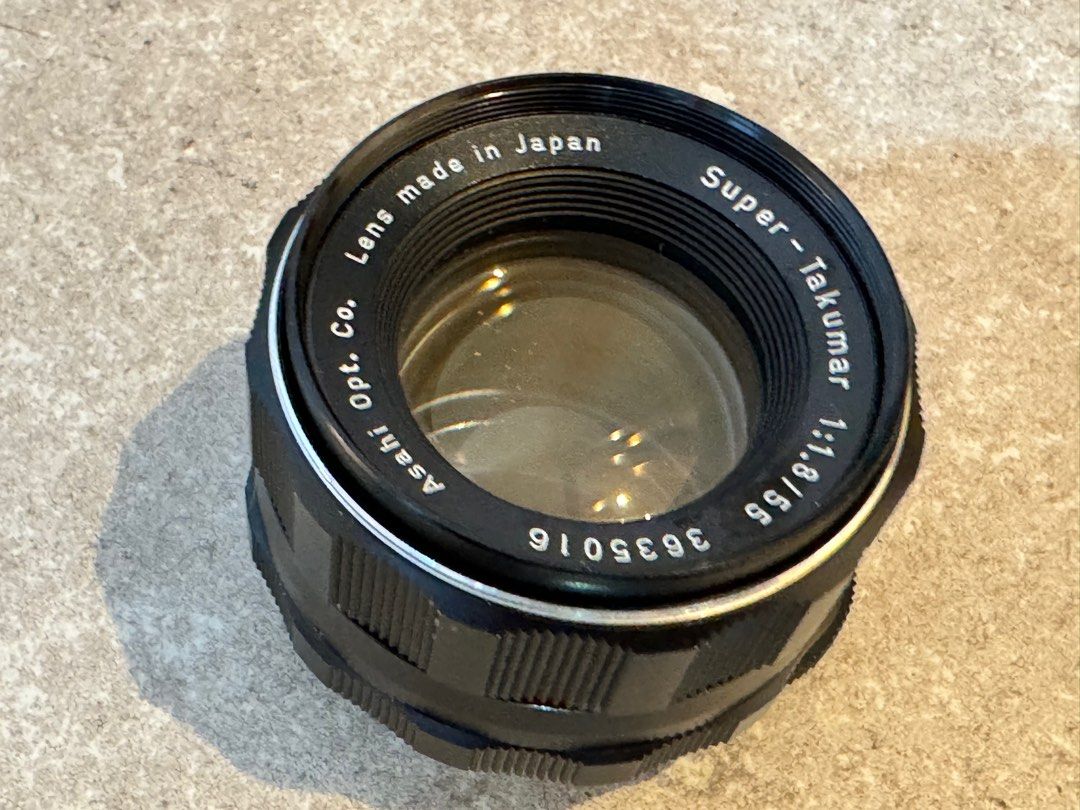 Pentax Super Takumar 55mm f1.8 鏡頭M42 Mount, 攝影器材, 鏡頭及裝備