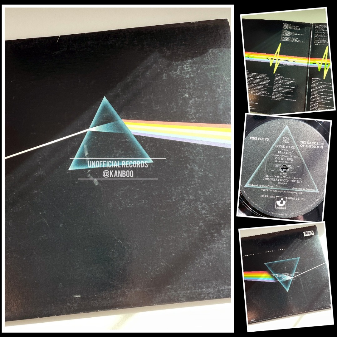 Pink Floyd 《The Dark Side Of The Moon》 Harvest - Reissue, 2nd