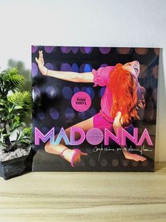 PINK VINYL/SEALED: MADONNA- CONFESSIONS ON A DANCE FLOOR PINK COLORED VINYL LP PLAKA (NOT CD)