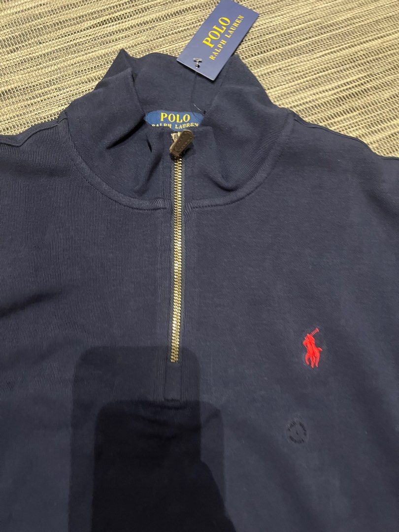 Polo Ralph Navy blue quarter zip