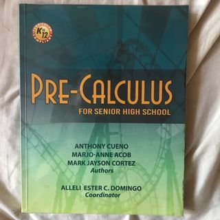 Pre-Calculus for Senior High School (UST-SHS STEM)