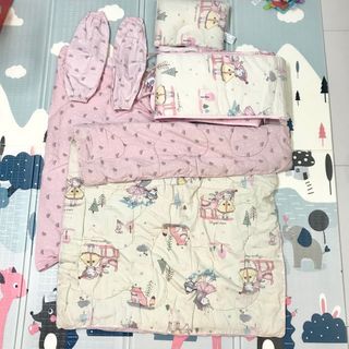 Preloved Owen Crib Comforter Set with Bumper Pads