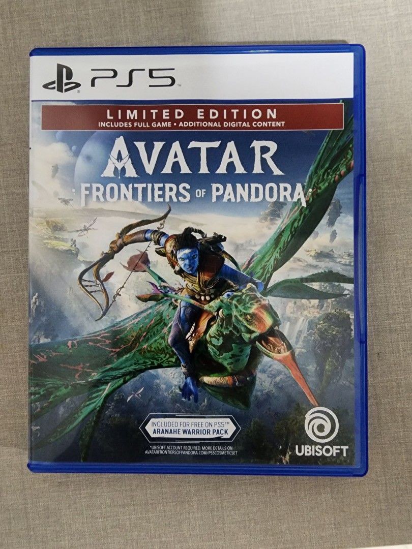 Avatar Frontiers of Pandora Limited Edition – PS5, Video Gaming, Video  Games, PlayStation on Carousell