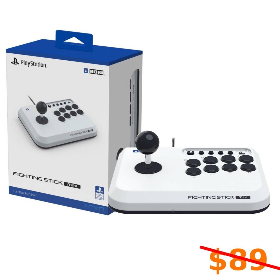 PS5 PS4 PC Hori Fighting Stick Mini 1321141 Brand New